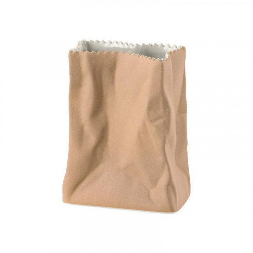Rosenthal studio-line Tütenvasen Wazon Jasnobrązowy matowy w pudełku prezentowym 10 cm
