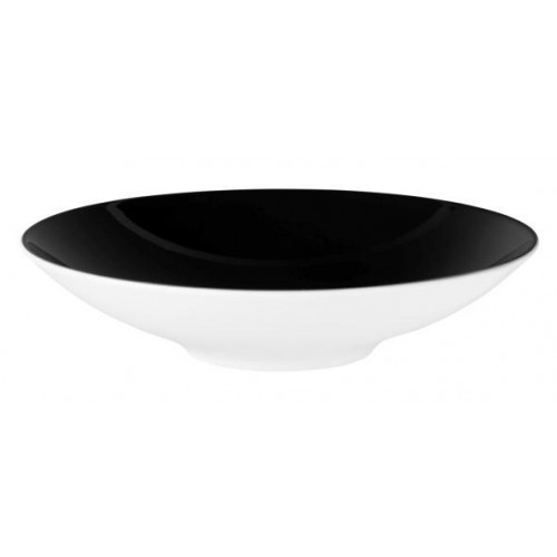 Seltmann Weiden Life Fashion - Glamorous Black Talerz do makaronów / Talerz do zupy 23 cm