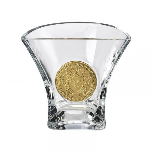 Rosenthal Versace Medusa Madness Vase Glas Clear 18 cm
