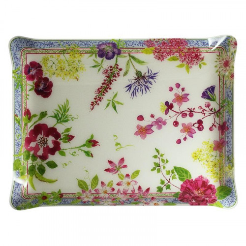 Gien Millefleurs Tablett 46,4 x 36,4 cm 