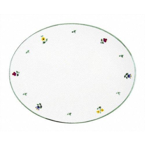 Gmundner Keramik Streublumen Talerz owalny 33 cm
