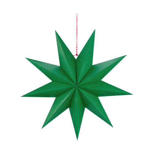 Pip Studio Love Birds Dark Green Weihnachtsstern Papier Streifen Dunkelgrün 60 cm