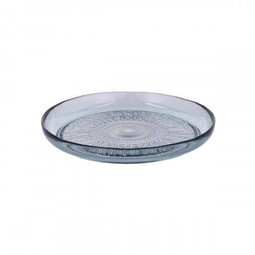 Bitz Kusintha - Glas blue Talerz d: 25 cm