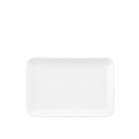 Seltmann Weiden Amina Weiß Talerz na masło 18,5x12,5 cm