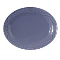 Seltmann Weiden Beat Fliederblau Półmisek owalny 35x28 cm