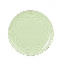 Seltmann Weiden Amina Seladon Goldrand Talerz śniadaniowy okrągły 22,5 cm