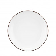 Seltmann Weiden Sento Pure Lines Chocolate Brown Suppenteller rund 21 cm