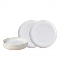 like. by Villeroy & Boch Crafted Cotton Zestaw stołowy, 4 części