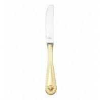Rosenthal meets Versace Medusa Besteck 14 gramm vergoldet - Feingold 999 Nóż stołowy 22,5 cm