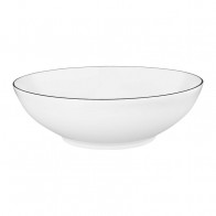 Seltmann Weiden Lido Black Line Miska okrągła d: 23 cm / h: 7 cm / 1,7 L
