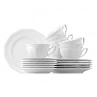 Rosenthal Maria Weiß Zestaw do kawy 18 szt