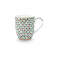Pip Studio Blooming Tales Blue Kaffeeobertasse 0,20 L