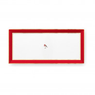 Pip Studio Love Birds Red-Pink Tortenteller Rechteckig Rot 33,3x15,5cm