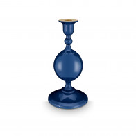 Pip Studio Dot Delight Kerzenständer Metall Kugel Marineblau 24 cm