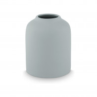 Pip Studio Blooming Tales Blue Vase Ceramic Matt Grey 24 cm