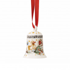Hutschenreuther Sammelserie Weihnachtslied 2026 Dzwonek porcelanowy 7 cm