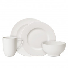 Villeroy & Boch For Me Weiß Zestaw startowy dla 4 osób, 16 elementów