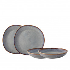 like. by Villeroy & Boch Lave beige Zestaw stołowy, 4 części