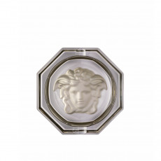Rosenthal meets Versace Medusa Lumiere Haze Pepelniczka szklana szara d: 13 cm