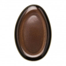 Rosenthal Junto Bronze - Steinzeug Talerz 25 cm