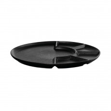 ASA SELECTION Coppa Kuro Talerz aperitifowy / Talerz do fondue d: 24,2 cm / h: 1,6 cm