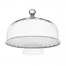 Nachtmann Bossa Nova Tortenplatte mit Haube 32 cm