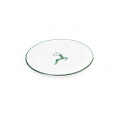 Gmundner Keramik Grüner Hirsch Spodek do kawy Gourmet d: 16 cm