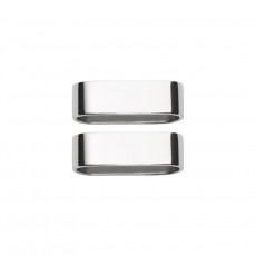 Villeroy & Boch Daily Line - 18/10 Edelstahl Pierścienie na serwetki 2 sztuki 40 mm