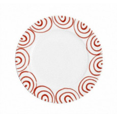 Gmundner Keramik Rotgeflammt Talerz Gourmet śr: 27 cm / wys: 2 cm