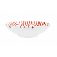 Gmundner Keramik Rotgeflammt Duża miska d: 17 cm / h: 4,8 cm / 0,2 L
