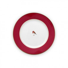 Pip Studio Love Birds Red-Pink Frühstücksteller rot 21 cm