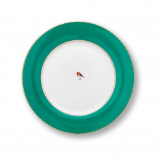 Pip Studio Love Birds Emerald-Green Speiseteller grün 26,5 cm