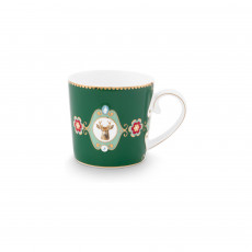 Pip Studio Love Birds Dark Green Kaffeetasse 0,15 L