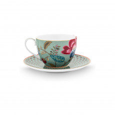 Pip Studio Blooming Tales Blue Teetasse 2-tlg. 0,30 L