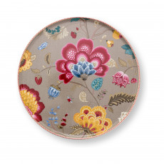 Pip Studio Blooming Tales Khaki Tortenteller 30,5 cm