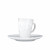 Fiftyeight Products TV Tassen Kubek do espresso TV z uchwytem biały pyszny 80 ml