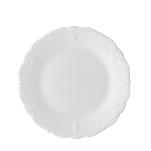 Hutschenreuther Baronesse Weiß Prato de pequeno-almoço 20 cm