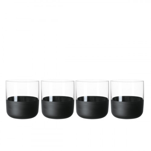 Villeroy & Boch Manufacture Rock Conjunto de copos de shot / copos de licor 4 peças 40 ml