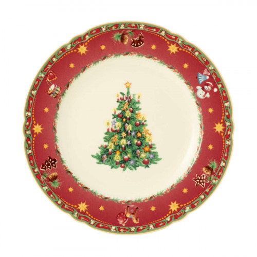 Seltmann Weiden Marie-Luise Weihnachtsnostalgie Prato de serviço 25 cm