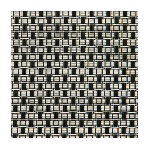Sambonet Linea Q Tischsets Individuais de mesa 1 peça preto/branco 42x33 cm