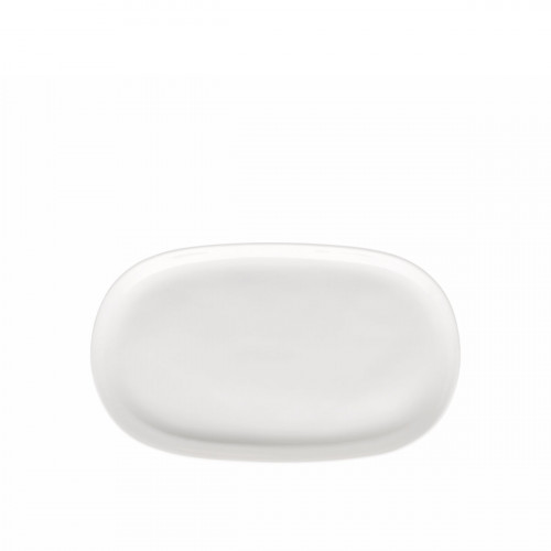 Rosenthal Jade Weiß Bandeja de leite/açúcar 25 x 15 cm