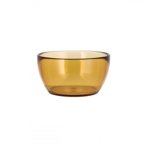Bitz Kusintha - Glas amber Schale d: 12 cm