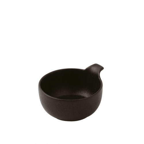 Arthur Krupp Black Clay tigela com alças 10,3 cm