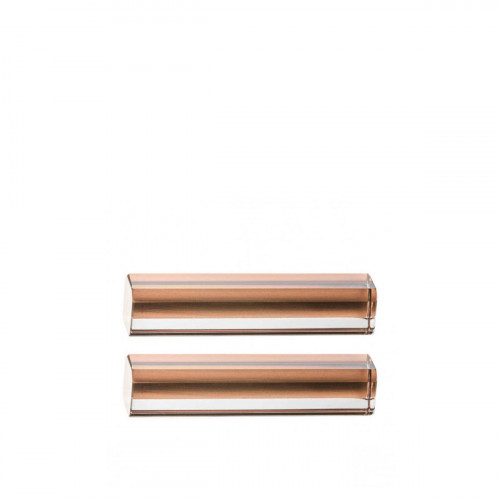 Eisch Kaya Kupfer Conjunto de vidro para bancada de facas 2 peças l: 71 mm / l: 16 mm
