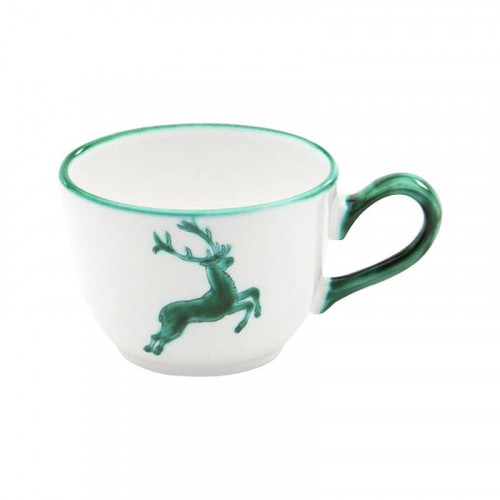 Gmundner Keramik Grüner Hirsch Chávena de café lisa 0,19 L / h: 6,6 cm