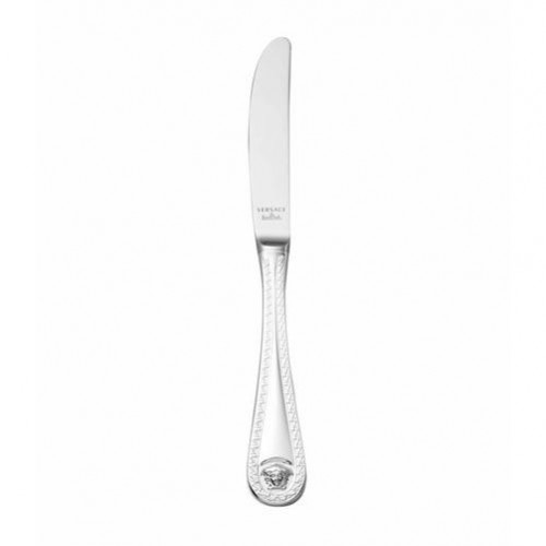 Rosenthal meets Versace Medusa Besteck 150 gramm versilbert Faca de mesa 22,5 cm