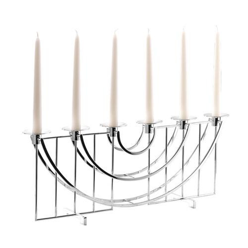 Robbe & Berking Sphinx 925 Candelabro de 6 luzes l: 60 cm / h: 23,5 (sem velas)