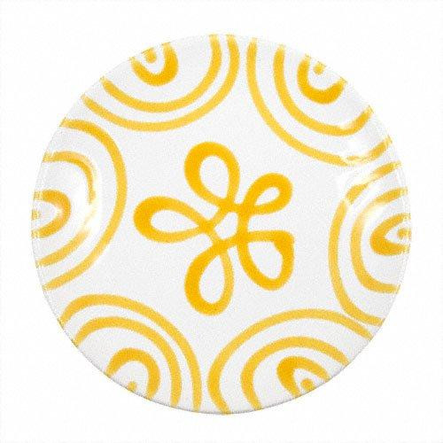 Gmundner Keramik Gelbgeflammt Pires de café/chá Cup d: 15 cm / h: 2,5 cm