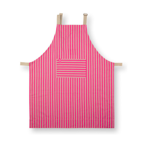 Pip Studio Stripes Textiles Schürze Stripes Pink 72x89.5cm