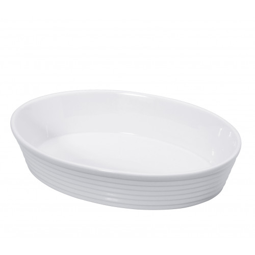 Küchenprofi Burgund Forma de fazenda oval Borgonha 30x20x6 cm